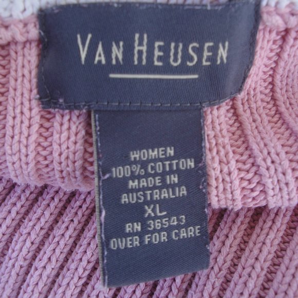 Van Heusen Quarter Zip Knit Sweater Women's Size XL - Picture 8 of 10